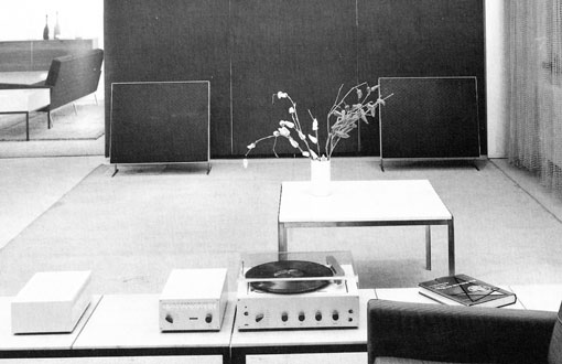 LE1 loudspeaker in context